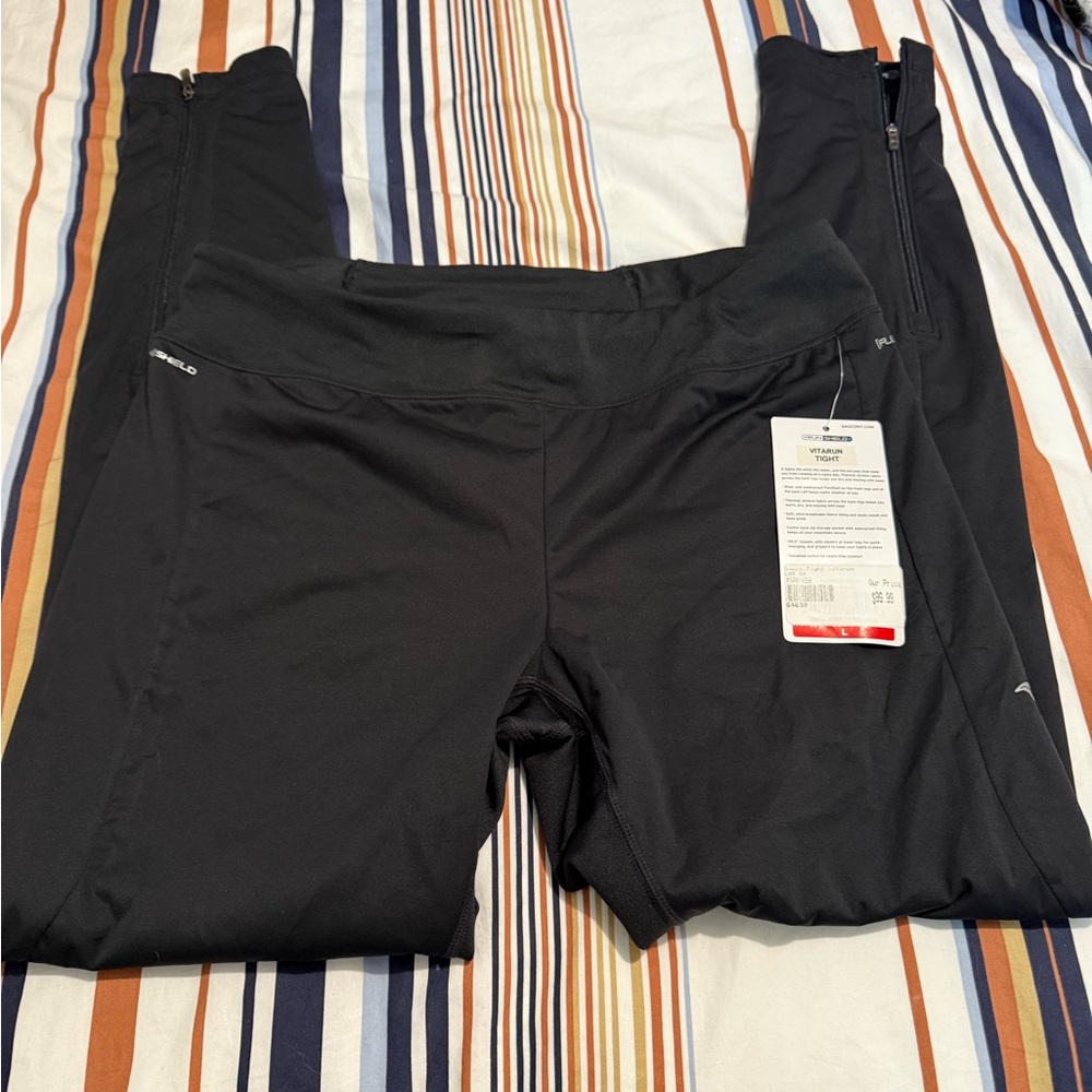 Saucony Black Vitarun Tight